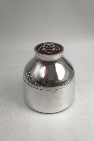 Georg Jensen Sterling Sølv Bonbonniere Honningkrukke Henning Koppel