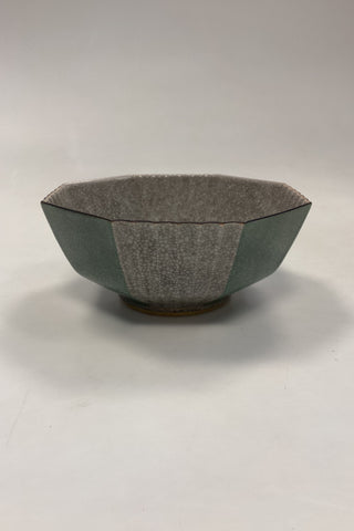 Royal Copenhagen Ottekantet Krakele Skål No. 457/3419