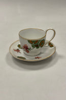 Royal Copenhagen Art Nouveau Set No. 225 Pelargonium Tall Handle cup No. 9113