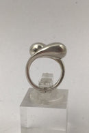 Ole W Jacobsen Sterling Sølv Moderne Ring