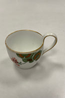 Royal Copenhagen Art Nouveau Stel No. 225 Pelargonie Høj Hanks kop uden underskål No. 9113