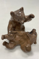 Royal Copenhagen Figur af Brune Bjørne unger No. 1233 / 1107