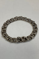 Dansk Bismarck armbånd i sølv af C. A. Christensen Eftf