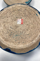 Kähler Ceramics Bowl with Lid and Handle, Turquoise Glaze.