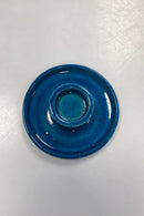 Kähler Ceramics Candle Holder with Turquoise Glaze