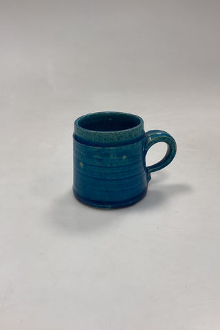 Kähler Keramik Kaffe - The Krus med turkis Glasur.