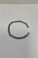 Dansk Bismarck armbånd i sterling sølv af Arne Bjerring Ravn