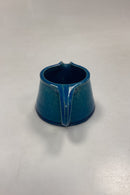 Kähler Ceramics Cream Pitcher with Turquoise Glaze