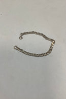 Dansk Bismarck armbånd i sterling sølv