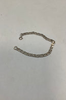 Dansk Bismarck armbånd i sterling sølv