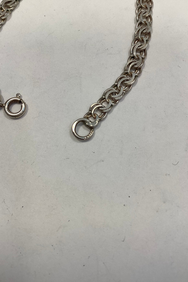 Dansk Bismarck armbånd i sterling sølv