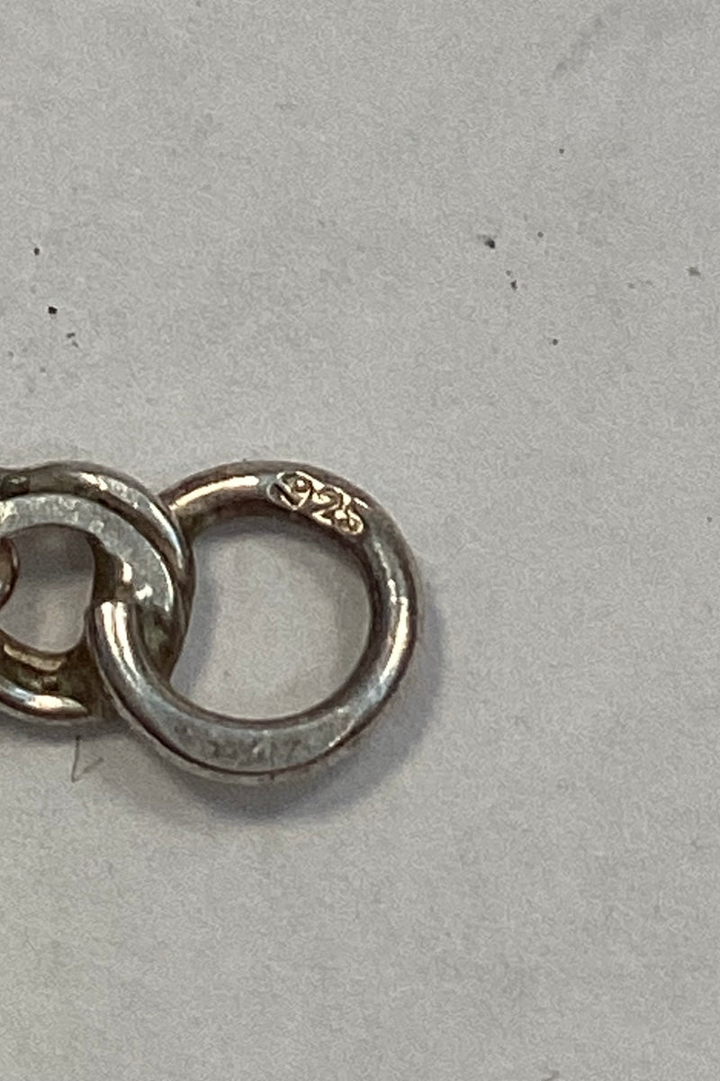 Dansk Bismarck armbånd i sterling sølv