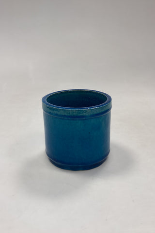 Kähler Keramik Vase med turkis Glasur