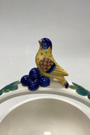 Royal Copenhagen Golden Summer Bowl with Handle