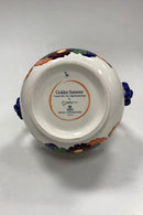 Royal Copenhagen Golden Summer Bowl with Handle