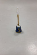 Bing og Grøndahl Halskæde med Fingerbøl No. 9578 fra 1978