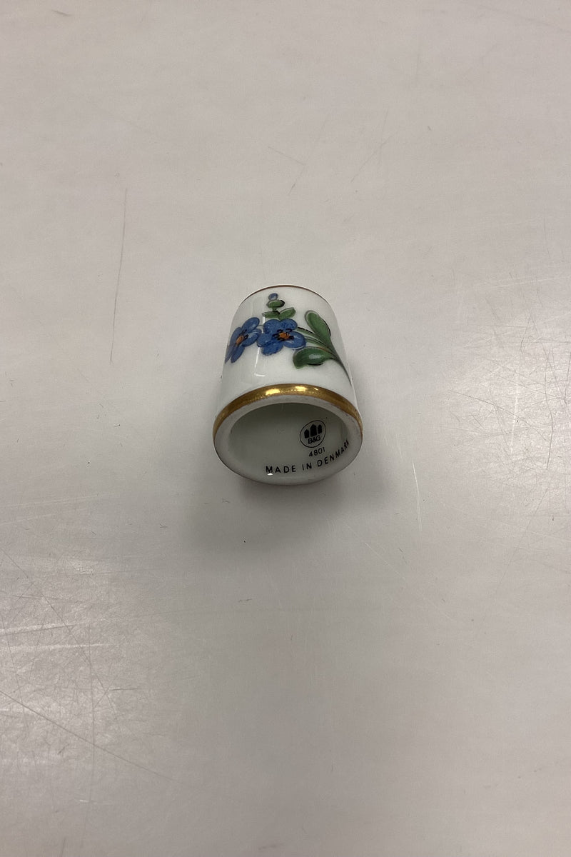 Bing og Grøndahl Fingerbøl Forglemmigej No. 4801