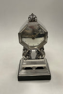 Georg Jensen Sterling Silver Large Table Clock No 333 by Johan Rohde