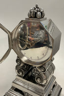Georg Jensen Sterling Silver Large Table Clock No 333 by Johan Rohde