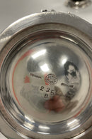 Georg Jensen Sterling Sølv Stor Kaffekande, sukkerskål og flødekande No. 235