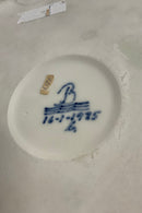 Stor Royal Copenhagen Art Nouveau Krystal Glasur Skål med Isbjørne designet af Arnold Krog og Glasur af Søren Berg "Nordpolen" fra 17. Januar 1925