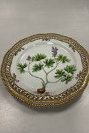 Royal Copenhagen Flora Danica Gennembrudt Frokosttallerken No 3554