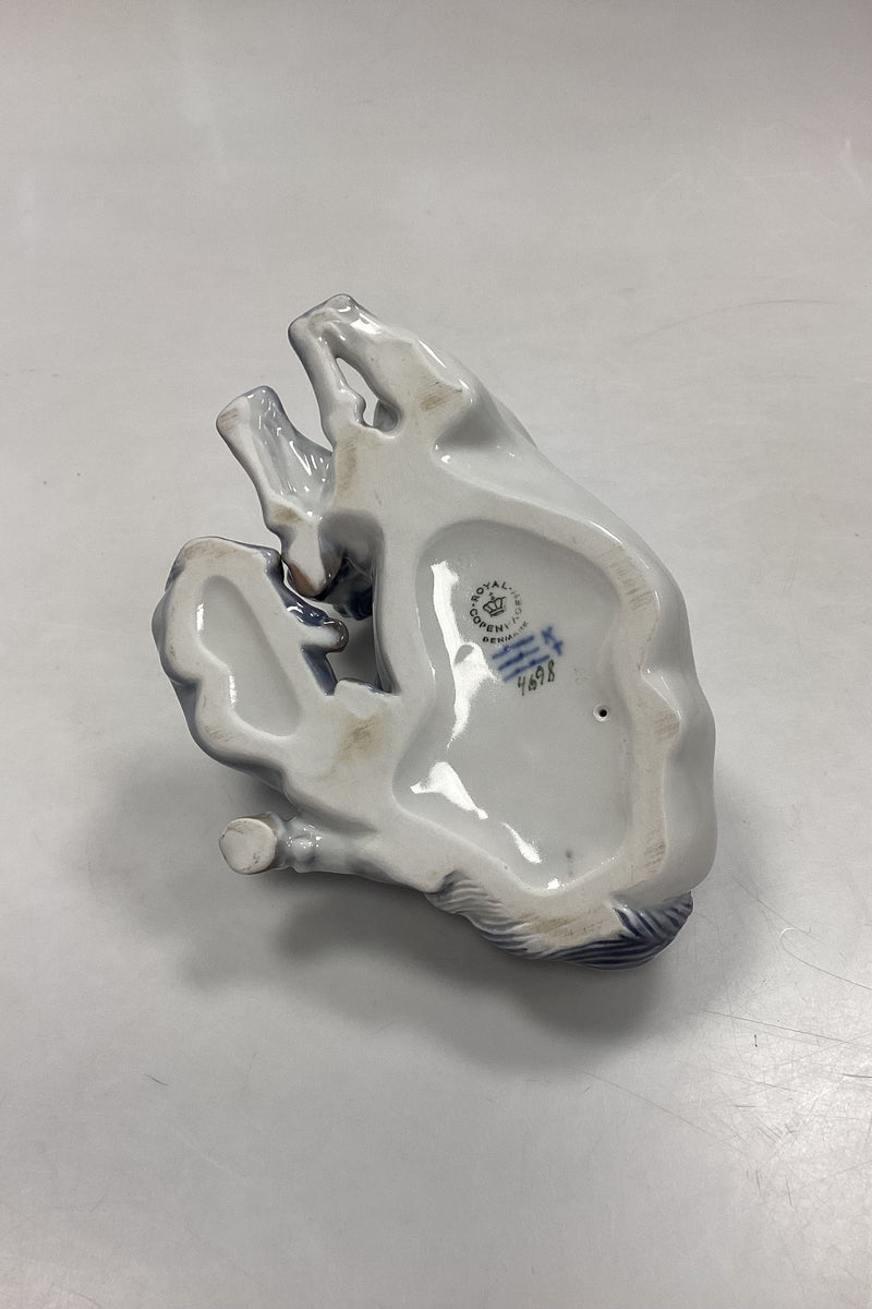 Royal Copenhagen Figur Hest/Hoppe med føl No. 4698