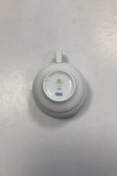 Royal Copenhagen Hvid Magnolia med uglaseret relief Tekop No. 84