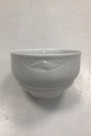 Royal Copenhagen White Magnolia Glazed Sugar Bowl No. 161