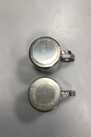 Just Andersen/Holmegaard Et par Tinkrus med glasindsats No. 2504