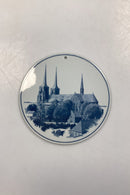 Royal Copenhagen Platte med Roskilde Domkilde No. 6/1665