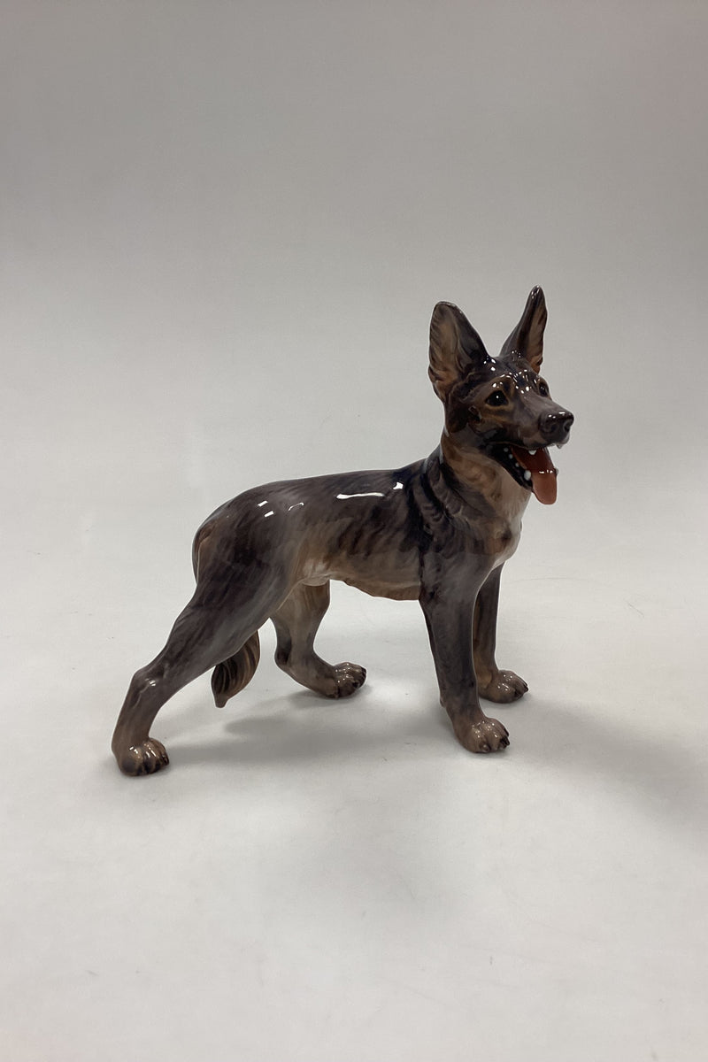 Dahl Jensen Figur af Stor Schæferhund No. 1087