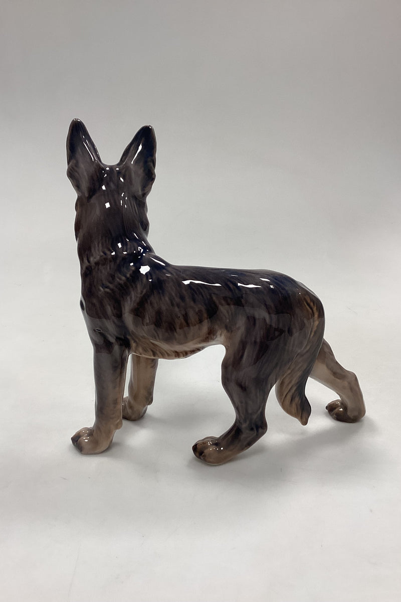 Dahl Jensen Figur af Stor Schæferhund No. 1087