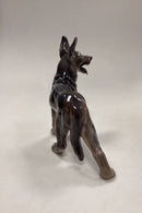 Dahl Jensen Figur af Stor Schæferhund No. 1087