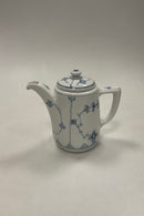 Royal Copenhagen Musselmalet Riflet Hotel Kaffekande No. 2214