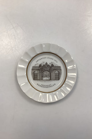 Royal Copenhagen / Aluminia Søværnets Juleplatte 1971