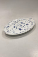 Royal Copenhagen Musselmalet riflet Hotel Serveringsfad No. 2274