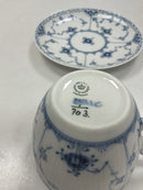 Royal Copenhagen Musselmalet Halvblonde Stor Morgen Kop No. 703