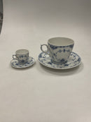 Royal Copenhagen Musselmalet Halvblonde Stor Morgen Kop No. 703