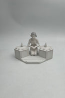 Bing og Grøndahl Art Nouveau Skrivesæt med Pige No. 1556