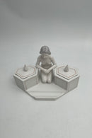 Bing og Grøndahl Art Nouveau Skrivesæt med Pige No. 1556