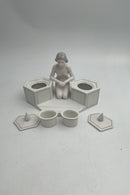 Bing og Grøndahl Art Nouveau Skrivesæt med Pige No. 1556