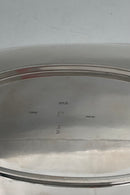 Georg Jensen Magnolia Sterling Sølv Oval Skål / Bakke No. 2D