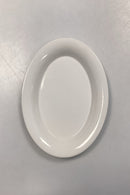 Royal Copenhagen Ursula oval Tallerken i Hvid No. 085