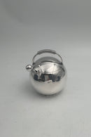 Hingelberg Sterling Sølv Sennep Skål med låg, og ske af Svend Weihrauch
