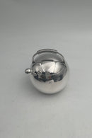 Hingelberg Sterling Sølv Sennep Skål med låg, og ske af Svend Weihrauch