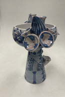 Bjørn Wiinblad Vase med Kvindehoved V53 fra 1984