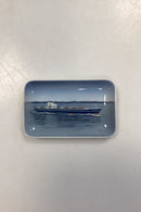 Royal Copenhagen Regtangular lille fad M S Selandia No. 5124