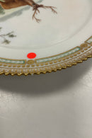 Royal Copenhagen Flora Danica/Fauna Danica Jagtstel Frokost tallerken No 240/3550