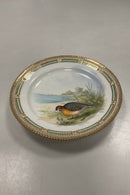 Royal Copenhagen Flora Danica/Fauna Danica Jagtstel Frokost tallerken No 240/3550